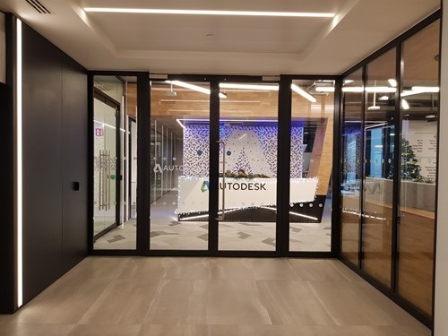 Autodesk Dublin's reception