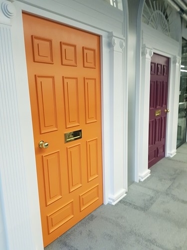 Conference room doors
