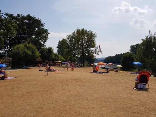Parched swimming pool at Sch&ouml;nenwerd