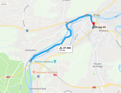 Day 6 - Villnachern to Brugg