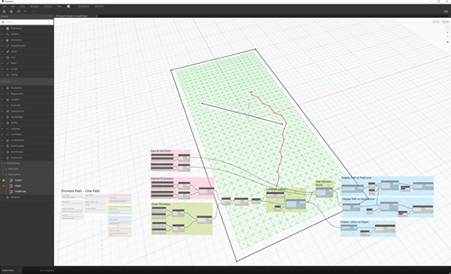 Shortest single path