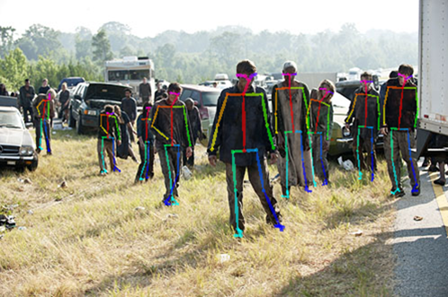 More zombies with skeletons