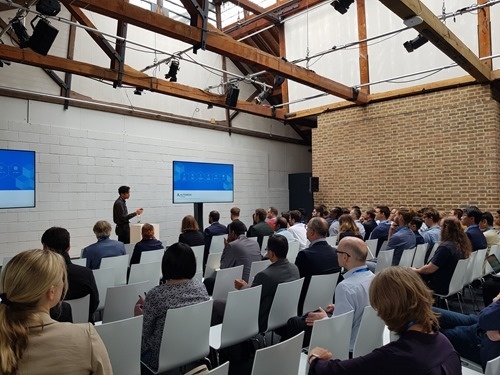 Lorenzo introducing The Living and their amazing work