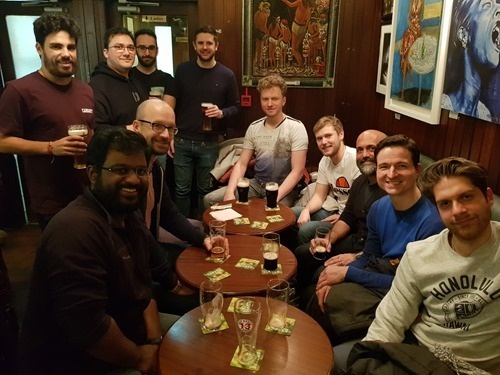 Accelerator participants hit Grogans