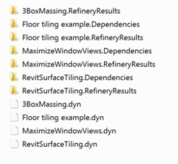 The Refinery folder under a user's documents