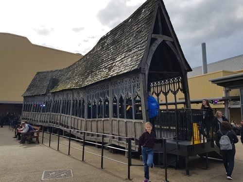 The Hogwarts bridge section