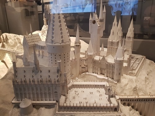 Architectural model of Hogwarts