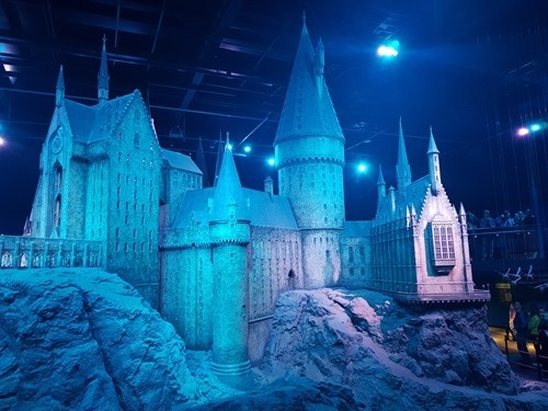 Hogwarts scale model