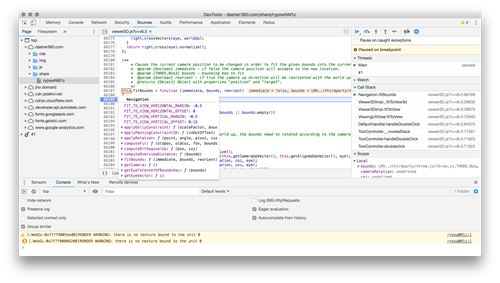 Modified navigation state