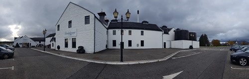 Dalwhinnie Distillery panorama