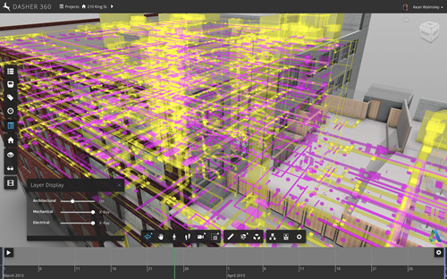 X-Ray vision in Dasher 360