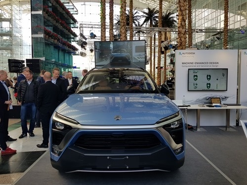 The NIO in reality and VRED