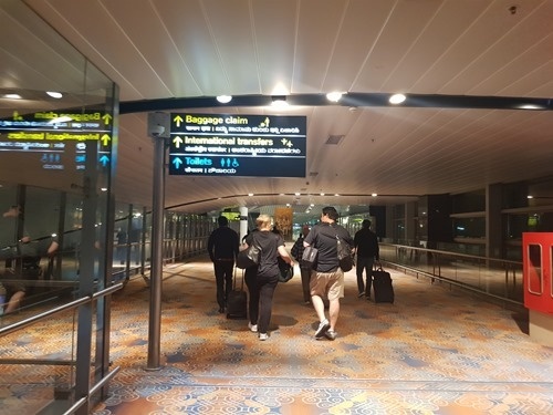 Arriving in Bangalore