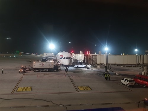 787 ready for boarding