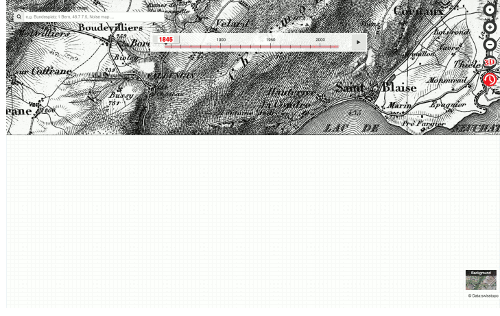 Maps of Neuchatel over the years