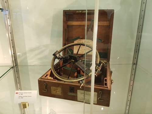 A maritime sextant