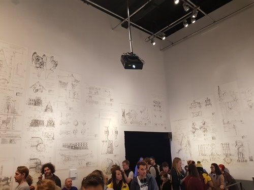 Lots of architectural drawings