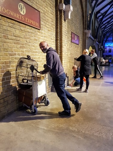 Platform 9 and three quarters