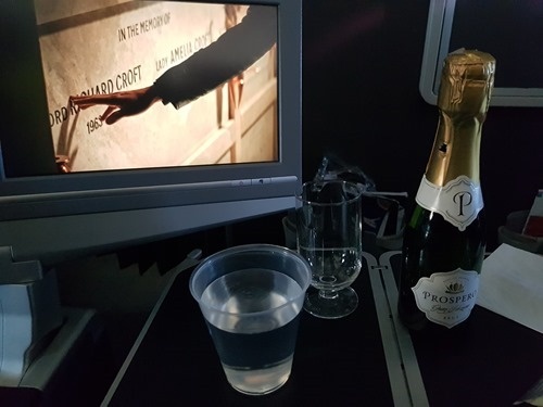 A comfy seat for once