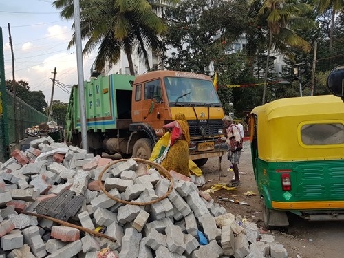 A typical street scene