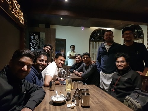 Some of the FPD team