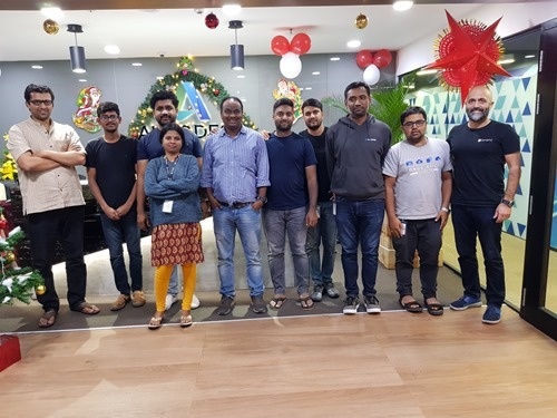 Some of the Forge team