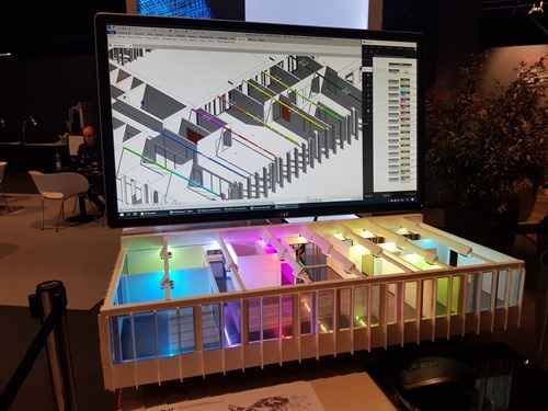 A physical digital twin