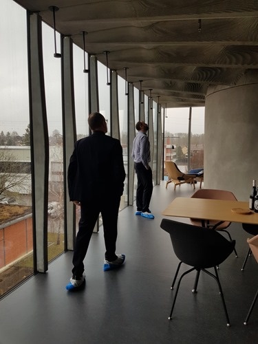 Walking through the DFAB House