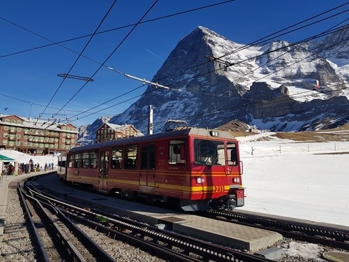 Train to the Jungfraujoch