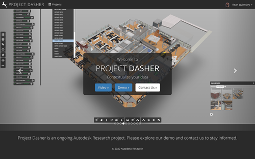 Dasher dark gray floor