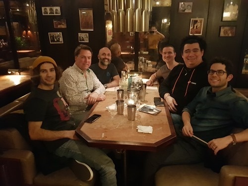 The last evening's dinner