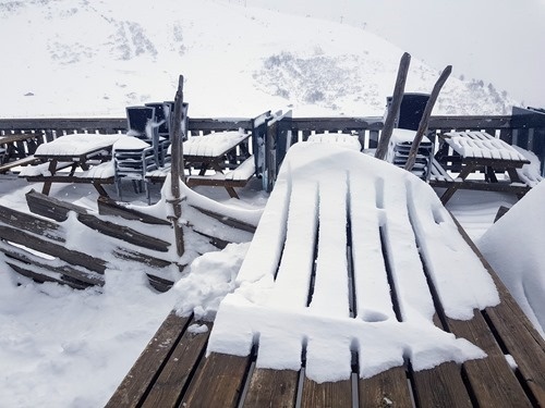 Interesting snowfall patterns