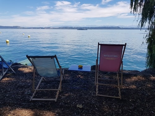 A quick stop for refreshment