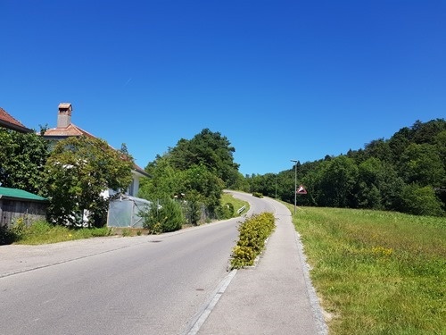 The slope at Portalban