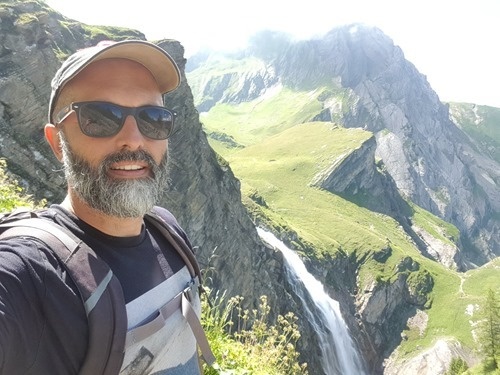 Selfie by the Engstligenfalle