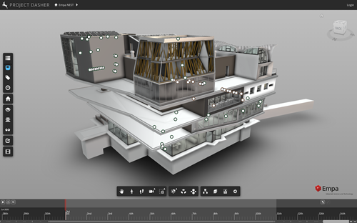 Hyperion sensor dots in Dasher