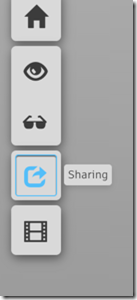 Sharing button