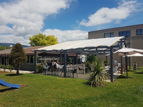 First stop at la Cantine