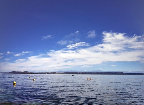 The lake from Neuchatel