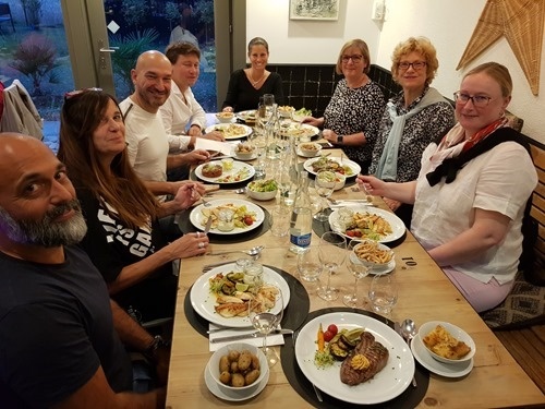 Dinner at la Cantine