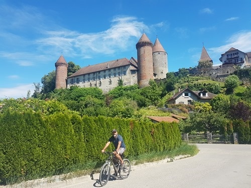 The town of Estavayer