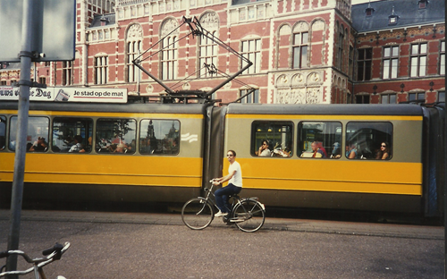 Hanging in Amsterdam