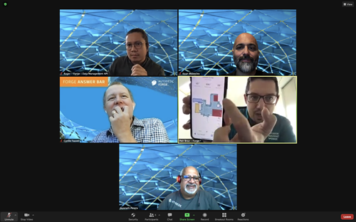 Project brainstorming during session 2