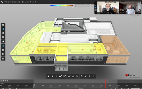 Simon and Kean talking about Hyperion