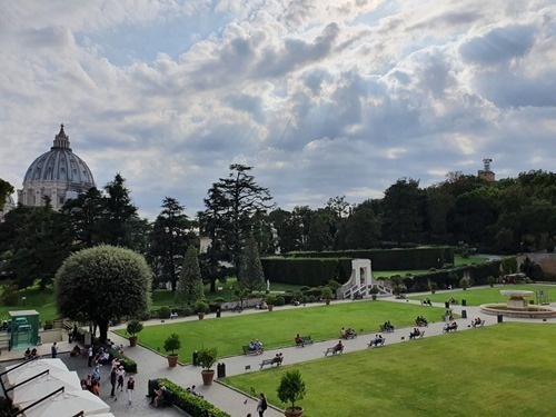 A view in Rome