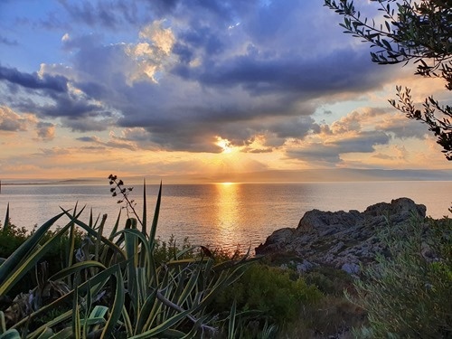 Sunrise at Capo Galera