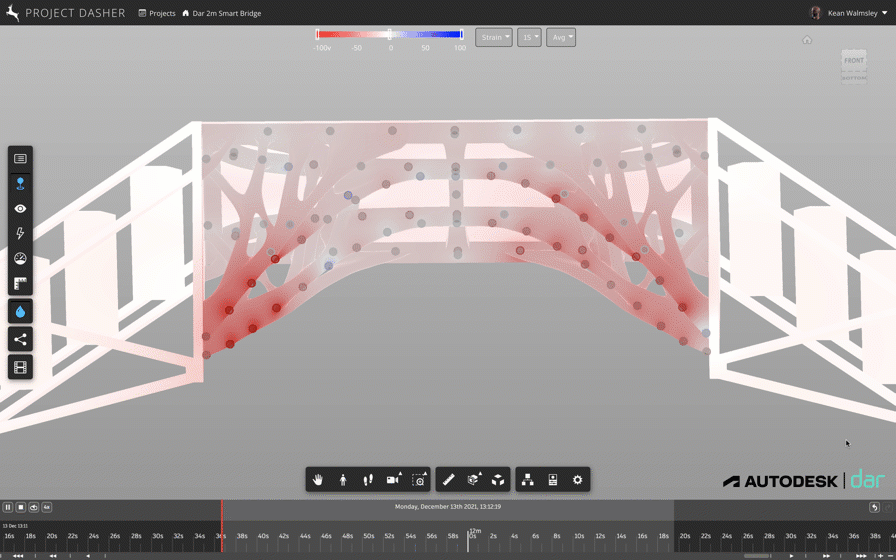 The Dar bridge in Dasher