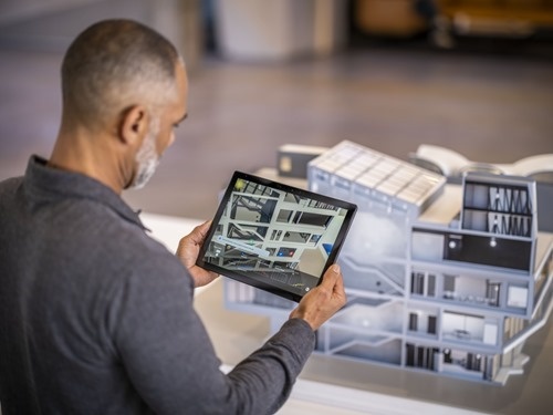 Augmented reality overlay of sensor data