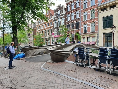 Video capture of the bridge walks