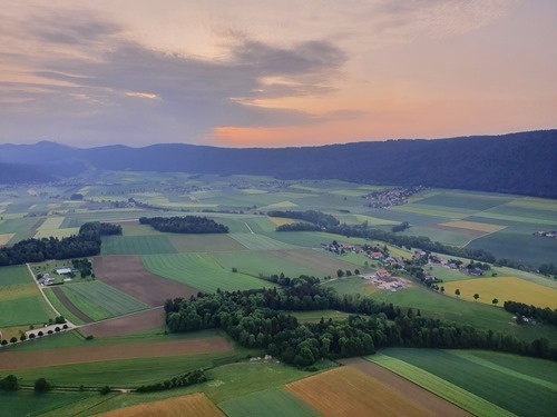 The patchwork of fields